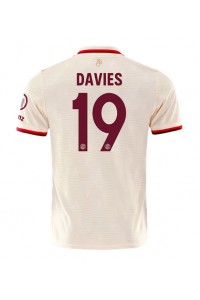 Fotbalové Dres Bayern Munich Alphonso Davies #19 Třetí Oblečení 2024-25 Krátký Rukáv